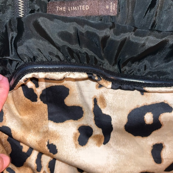 The Limited Animal Print Strapless Woman’s Midi Dress Size 8 NWT - Picture 5 of 7